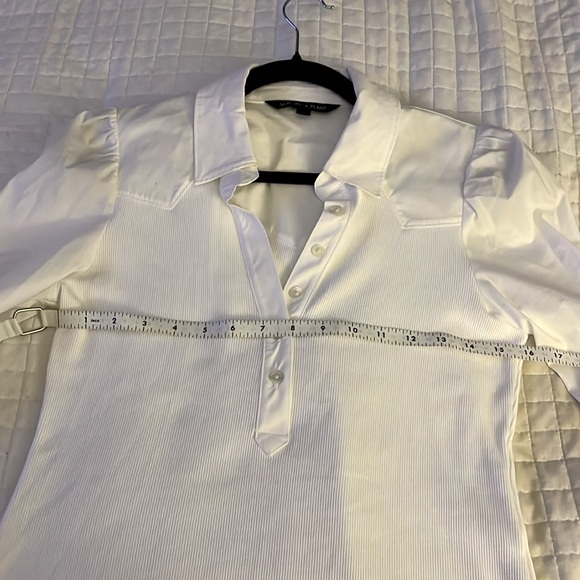 Veronica Beard  S  white long sleeve blouse - Picture 3 of 6